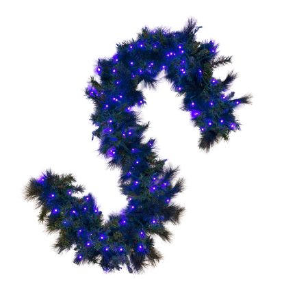 Picture of 9'x14" Overlit Dynamic RGBWW Oregon Garland, 3MM 