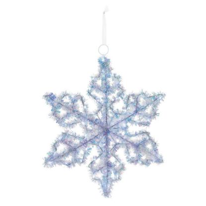 Picture of LED Tinsel Snowflake