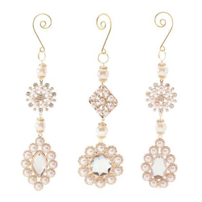 Picture of Pearl Drop Ornament (3 Asst)