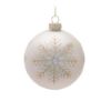 Picture of Glass Snowflake Finial and Ball Ornaments