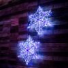 Picture of LED Tinsel Snowflake