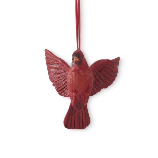 Picture of Red Cardinal Ornament — Wings Back