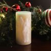 Picture of Medium Cream Angel LED Candle with Timer