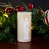 Picture of Medium Cream Angel LED Candle with Timer