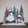Picture of LED Snowman Scene