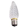 Picture of C9 LED Twinkle Bulb — Sun Warm White Transparent Faceted