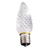 Picture of C9 LED Twinkle Bulb — Sun Warm White Transparent Faceted