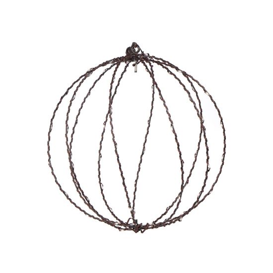 Picture of 16" Ornamental Sphere Classic White