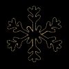 Picture of Snowflake Metal Frame Rope Light