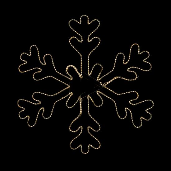 Picture of Snowflake Metal Frame Rope Light