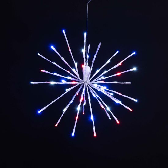 Picture of 16" LED Spritzer, Red, Pure White, & Blue