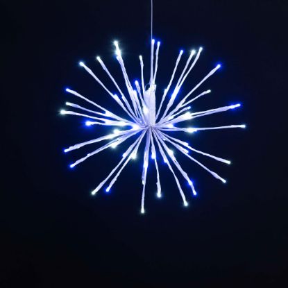 Picture of 16" LED Spritzer, Pure White & Blue
