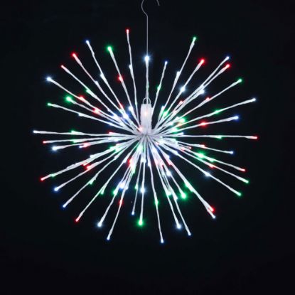 Picture of 24" LED Spritzer, Pure White, Red & Green