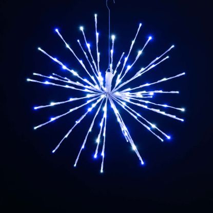 Picture of 24" LED Spritzer, Pure White & Blue