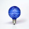 Picture of LED Faceted G50 Bulb, Blue - Pack of 25