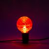 Picture of LED Faceted G50 Bulb, Orange - Pack of 25