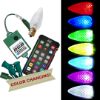 Picture of Dynamic RGB Transparent Faceted C9 bulb Complete Starter Kit