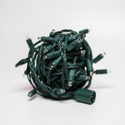 Picture of Dynamic RGBWW 5MM 50 Count, Stretch Spacing, Green Cord