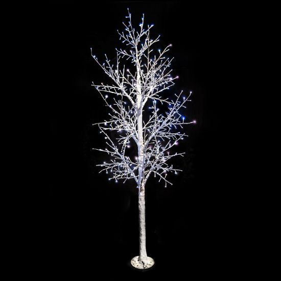 Picture of 8' LED Winter Bark Tree - Pure White
