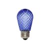 Picture of LED S14 Faceted Bulb - Blue