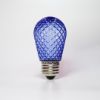 Picture of LED S14 Faceted Bulb - Blue