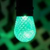Picture of LED S14 Faceted Bulb - Green