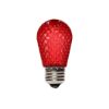 Picture of LED S14 Faceted Bulb - Red