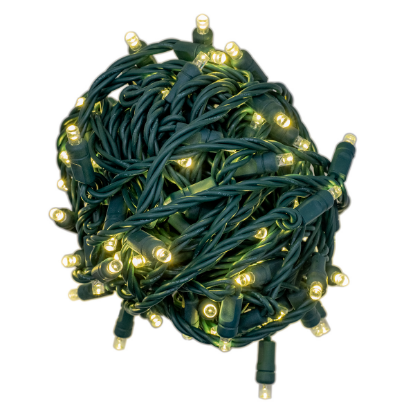 Picture of 5MM 50L 4*6*4*6" Spacing LED Warm White, Gr Cord