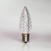 Picture of C9 LED Polycarbonate Bulb - Cool White Transparent