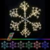Picture of Dynamic RGBWW LED Sparkler Snowflake 48"