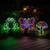 Picture of 2D Butterfly Sign: Spring Pastels (Pink, Yellow, Light Blue, Purple, Pure White)