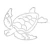 Picture of 2D Sea Turtle Sign