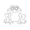 Picture of 2D Frog Sign