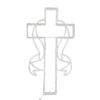 Picture of 3D Easter Cross