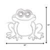 Picture of 2D Frog Sign