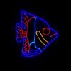 Picture of 2D Tropical Fish Sign