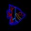 Picture of 2D Tropical Fish Sign