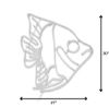 Picture of 2D Tropical Fish Sign