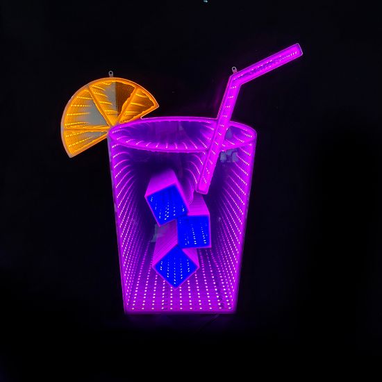 Picture of 2D Cocktail Glass: High Ball