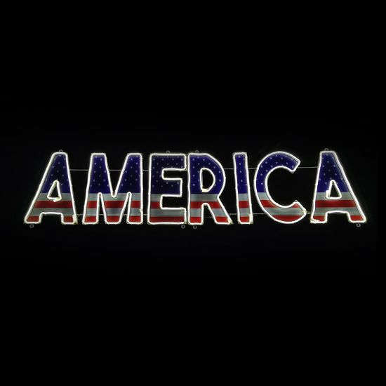 Picture of 2D America Sign