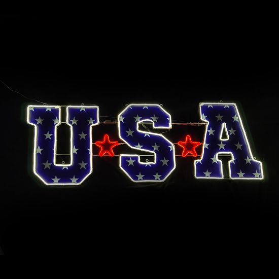 Picture of 2D USA Sign