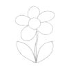 Picture of 2D Daisy Sign