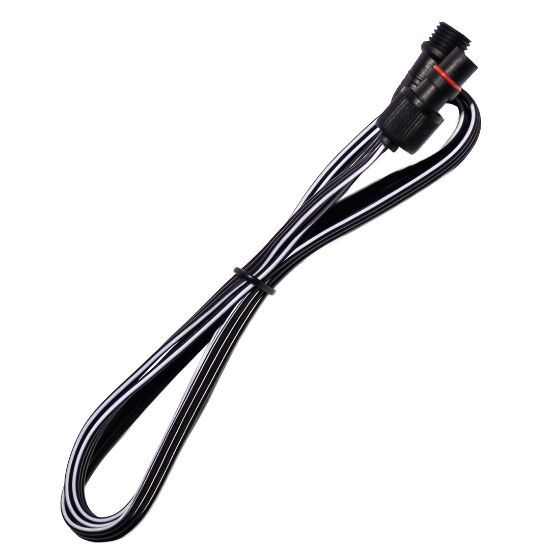 Picture of Permanent Lighting male to female extension, 3ft, 12V
