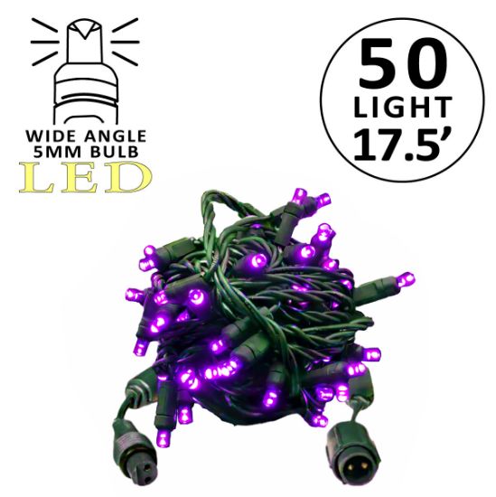 Picture of Coaxial  50L 5MM - Gr Cord/Purple 4" Spacing