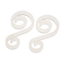 Image of Clip: Plastic "S" Hook Holiday Lighting Clip