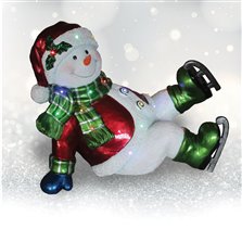 Image of 24" 3D Skating Snowman