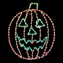 Image of Halloween LED Lighted Jack-O-Lantern 44"