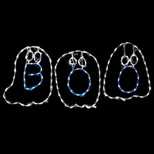 Image of Halloween LED BOO 3 ghosts