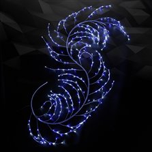 Image of 10' LED 5 Function Climber, Pure - White & Blue WAS: $73.00