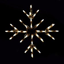 Image of Snowflake LED Classic White 18"